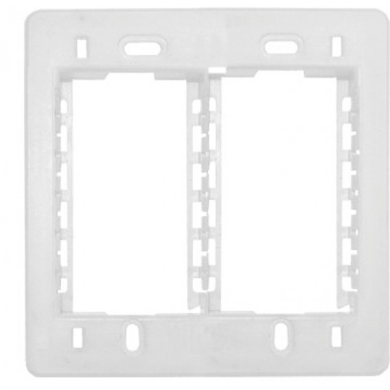 Suporte 4x4 para 6 Módulo Horizontais (Sem Placa) - BLUX